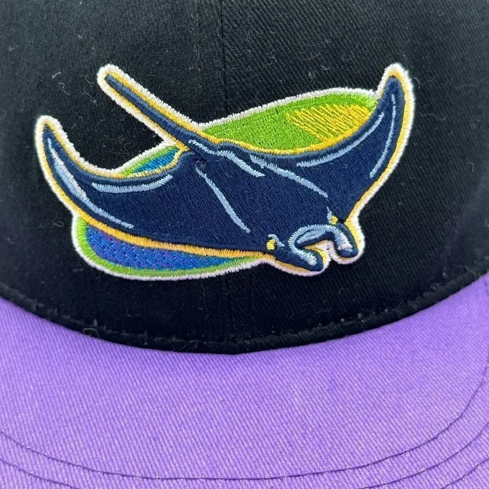Tampa Bay Devil Rays SnapBack Throwback Baseball Hat - Youth